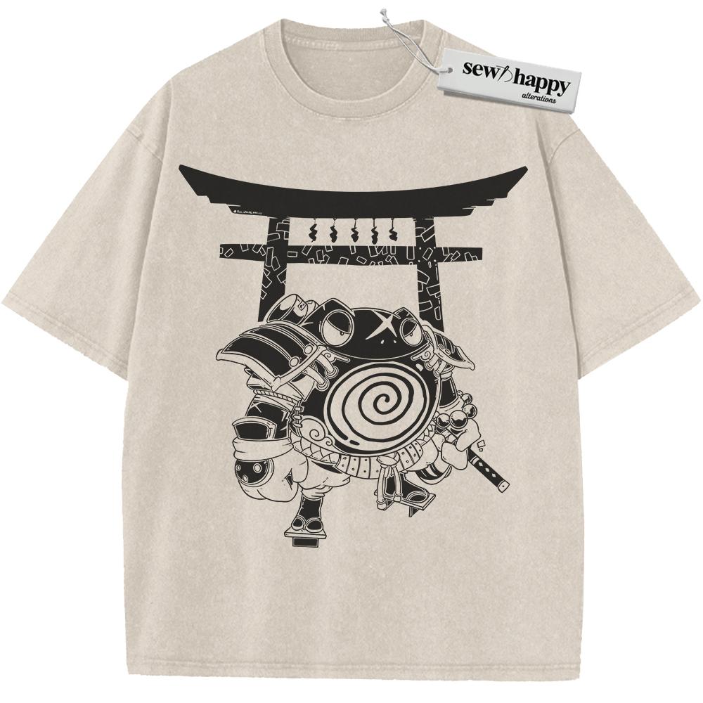 Wash Tee Poliwrath Shirt, Pokemon Shirt, PKM Shirt, Anime Shirt, Vintage T-Shirt