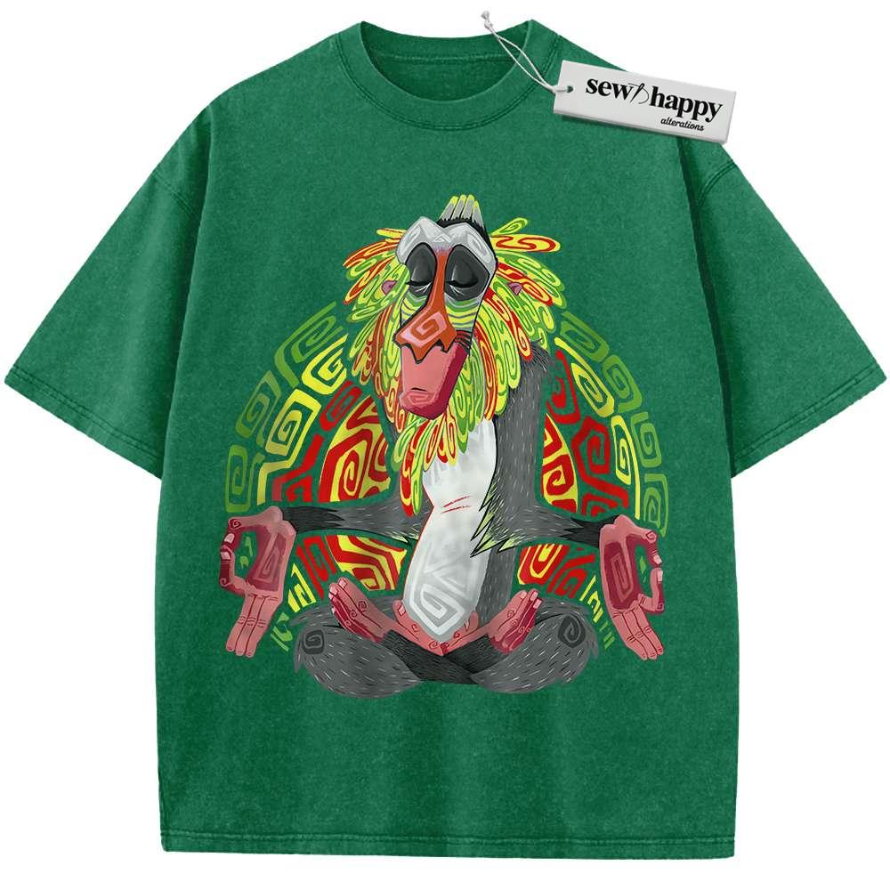 Wash Tee Rafiki Shirt, The Lion King Shirt, Animated Shirt, Vintage T-Shirt