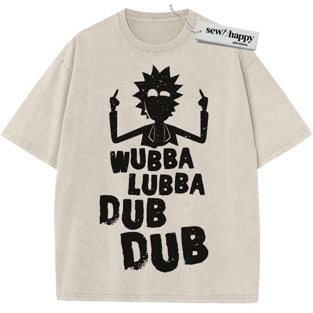 Wash Tee Rick Sanchez Shirt, Rick and Morty Shirt, Animated Shirt, Vintage Tee