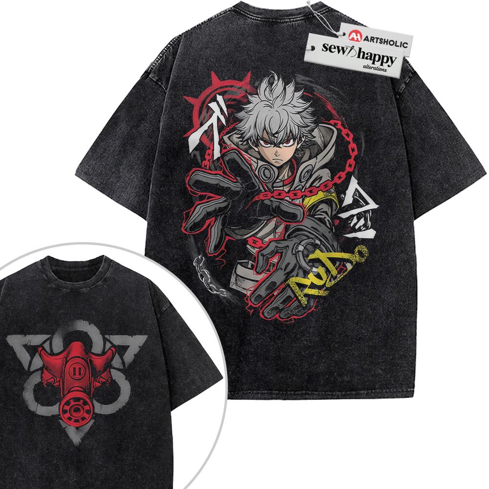 Wash Tee Rudo Surebrec Shirt, Gachiakuta Shirt, Anime Shirt, Vintage T-Shirt 2-Sided Wash Tee Rudo Surebrec Shirt, Gachiakuta Shirt, Anime Shirt, Vintage T-Shirt 2-Sided - Image 1