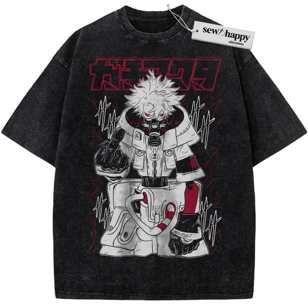 Wash Tee Rudo Surebrec Shirt, Gachiakuta Shirt, Anime Shirt, Vintage Tee