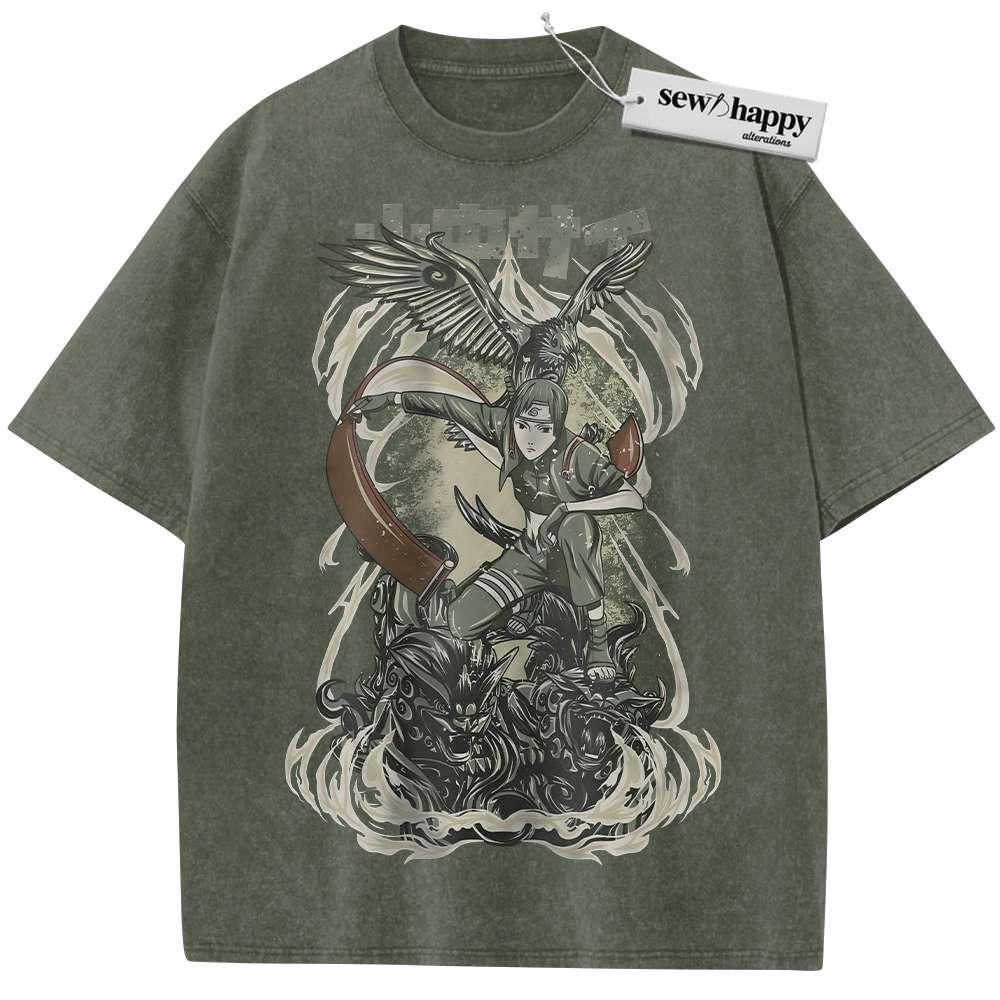Wash Tee Sai Shirt, Naruto Shirt, Anime Shirt, Vintage T-Shirt