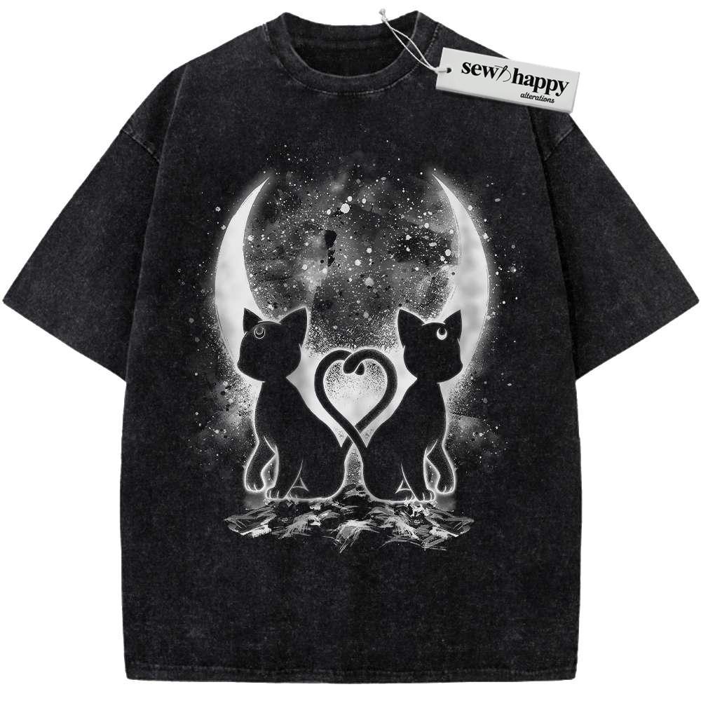 Wash Tee Sailor Moon Shirt, Anime Shirt, Vintage T-Shirt