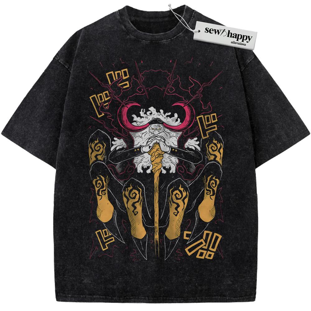 Wash Tee Saint Jaygarcia Saturn Shirt, One Piece Shirt, Anime Shirt, Vintage Tee