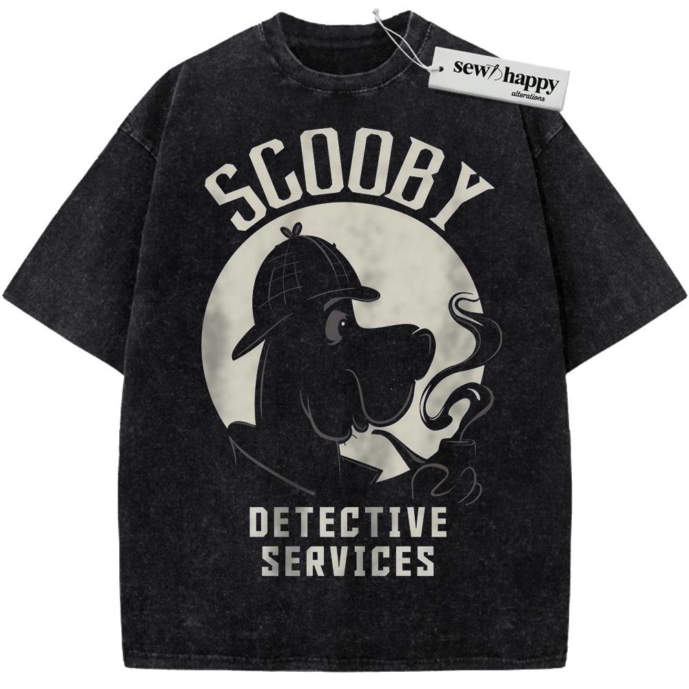 Wash Tee Scooby-Doo Shirt, Animated Shirt, Vintage T-Shirt