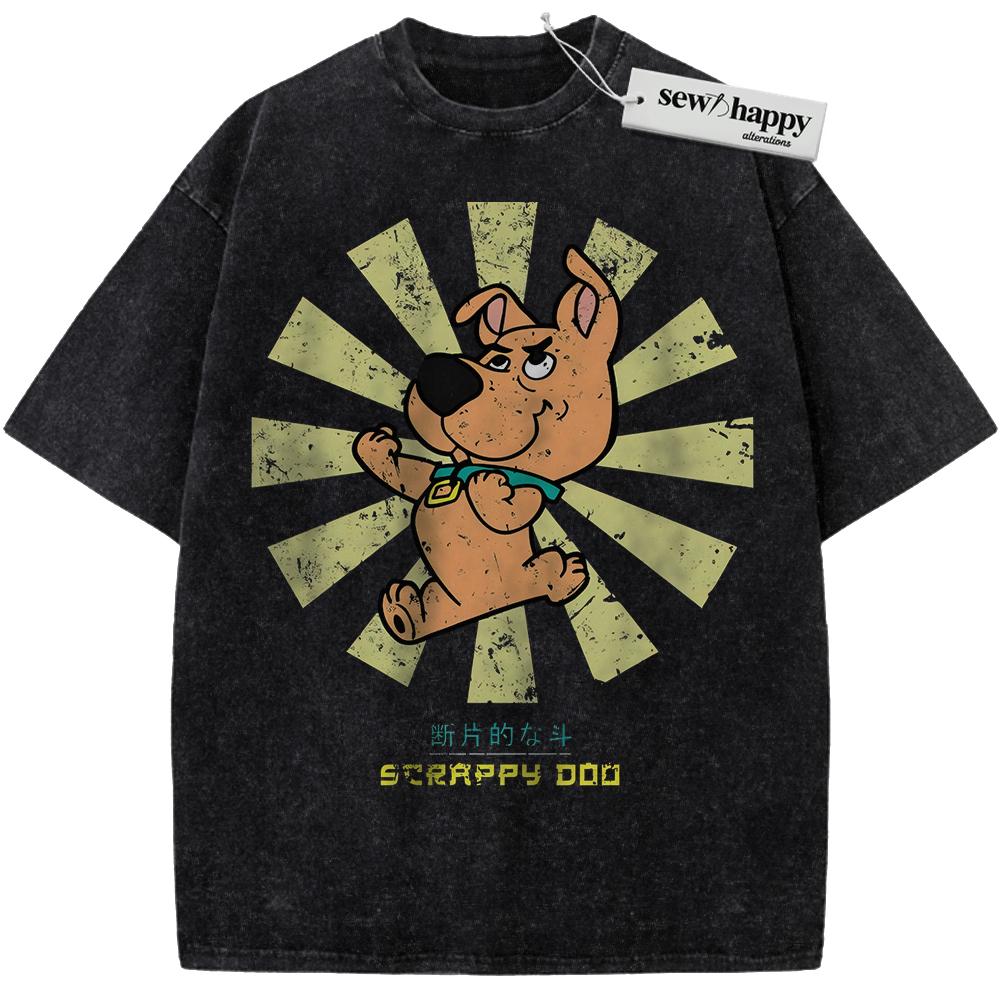Wash Tee Scrappy-Doo Shirt, Scooby-Doo Shirt, Animated Shirt, Vintage T-Shirt