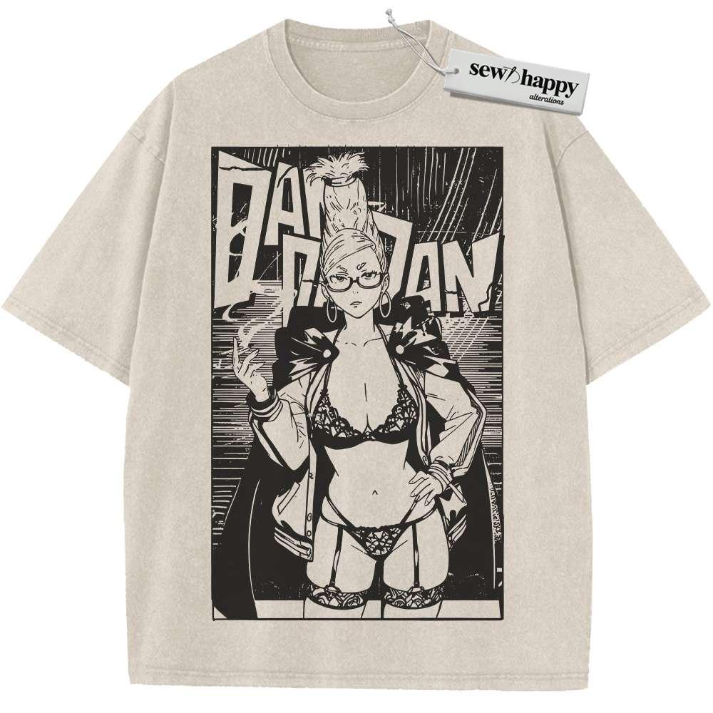 Wash Tee Seiko Ayase Shirt, Dandadan Shirt, Anime Shirt, Vintage T-Shirt