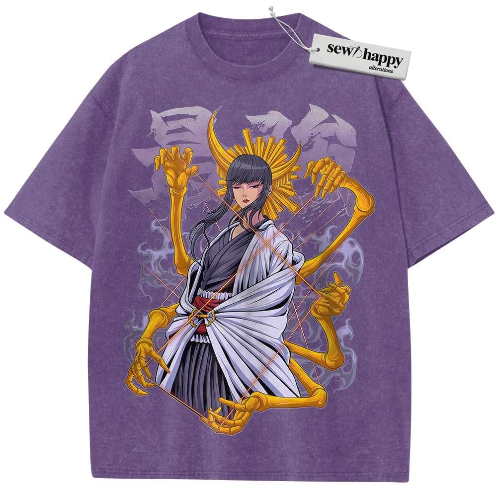 Wash Tee Senjumaru Shutara Shirt, Bleach Shirt, Anime Shirt, Vintage T-Shirt