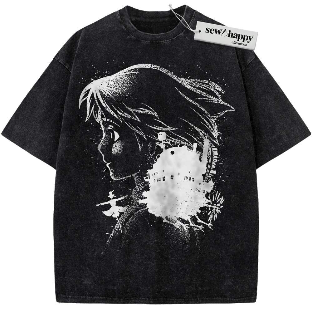 Wash Tee Sheeta Shirt, Castle in the Sky Shirt, Studio Ghibli Shirt, Anime Shirt, Vintage T-Shirt