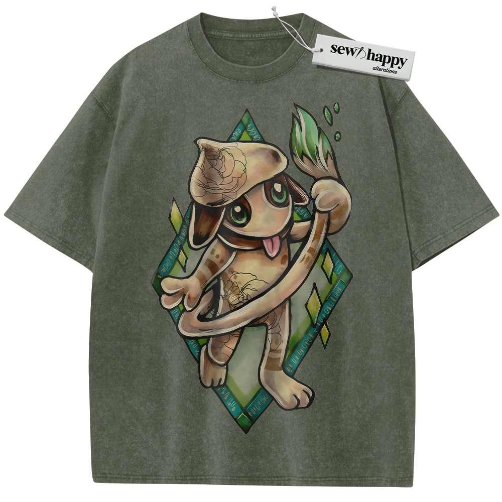 Wash Tee Smeargle Shirt, Pokemon shirt, Anime Shirt, Vintage T-Shirt