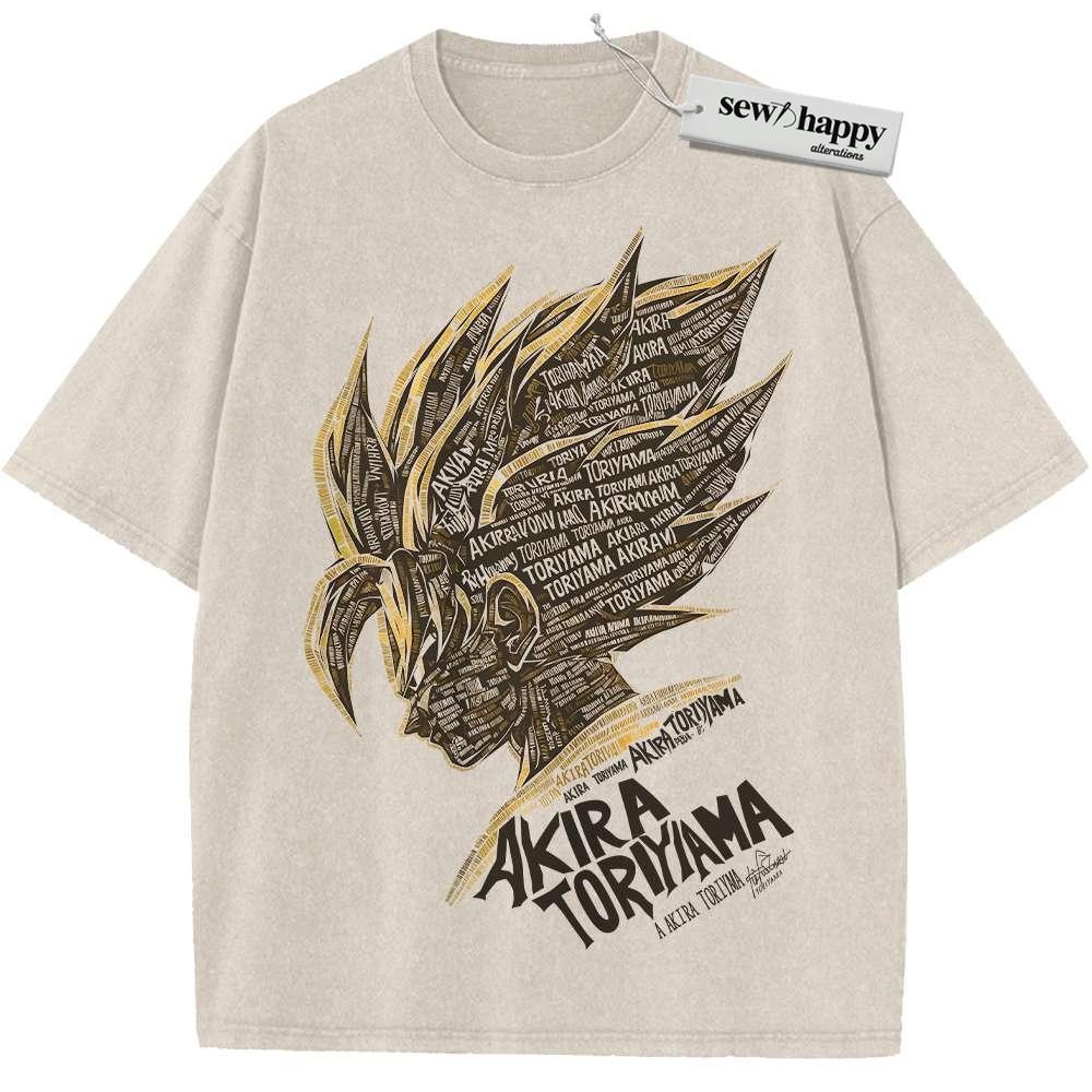 Wash Tee Son Goku Shirt, Dragon Ball Z Shirt, DBZ Shirt, Anime Shirt, Vintage T-Shirt