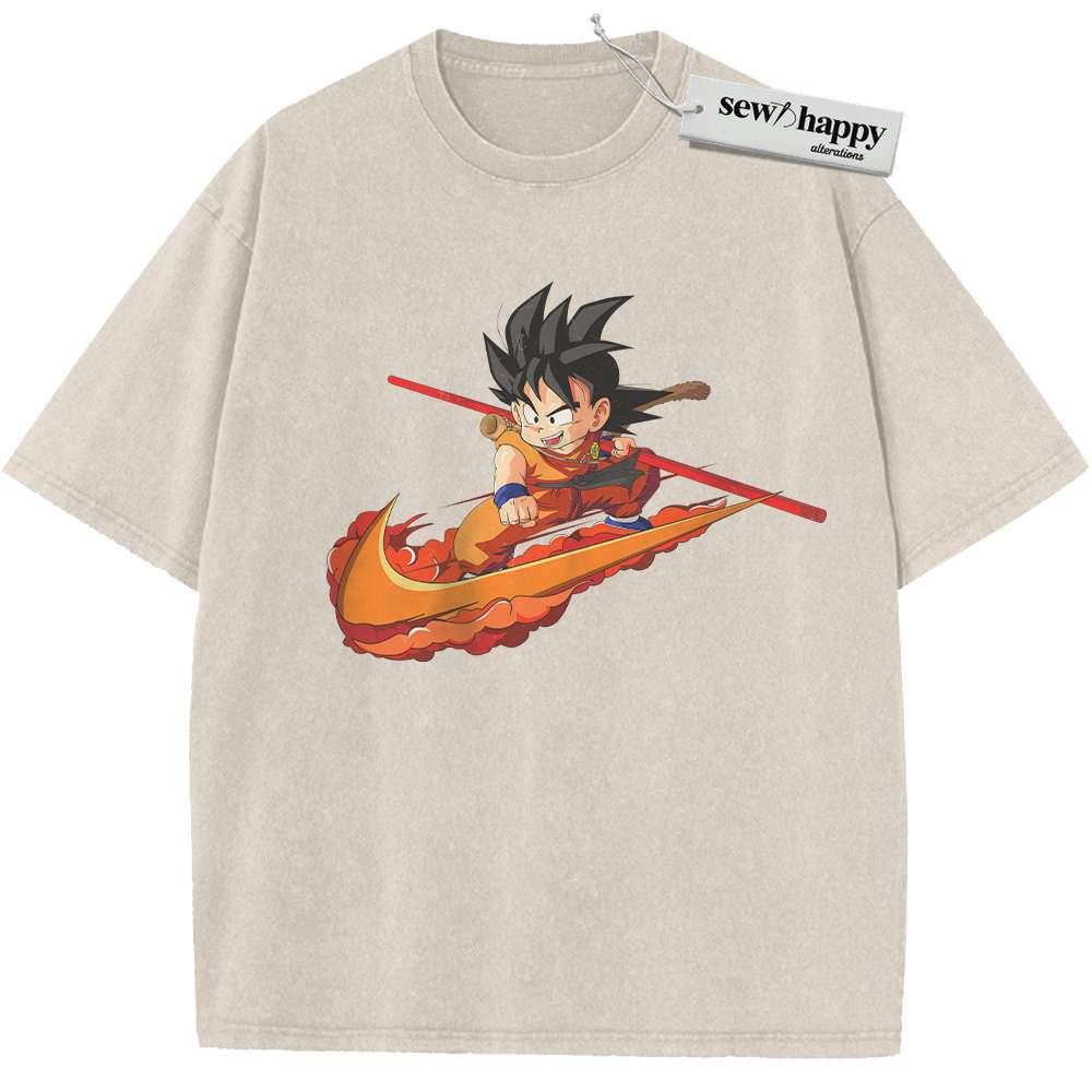 Wash Tee Son Goku Shirt, Dragon Ball Z Shirt, DBZ Shirt, Anime Shirt, Vintage Tee Wash Tee Son Goku Shirt, Dragon Ball Z Shirt, DBZ Shirt, Anime Shirt, Vintage Tee - Image 1
