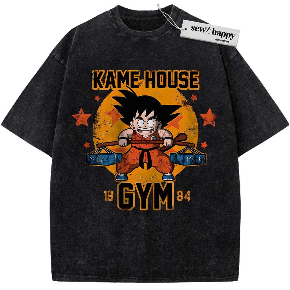 Wash Tee Son Goku Shirt, Dragon Ball Z Shirt, DBZ Shirt, Anime Shirt, Vintage Tee Wash Tee Son Goku Shirt, Dragon Ball Z Shirt, DBZ Shirt, Anime Shirt, Vintage Tee - Image 1