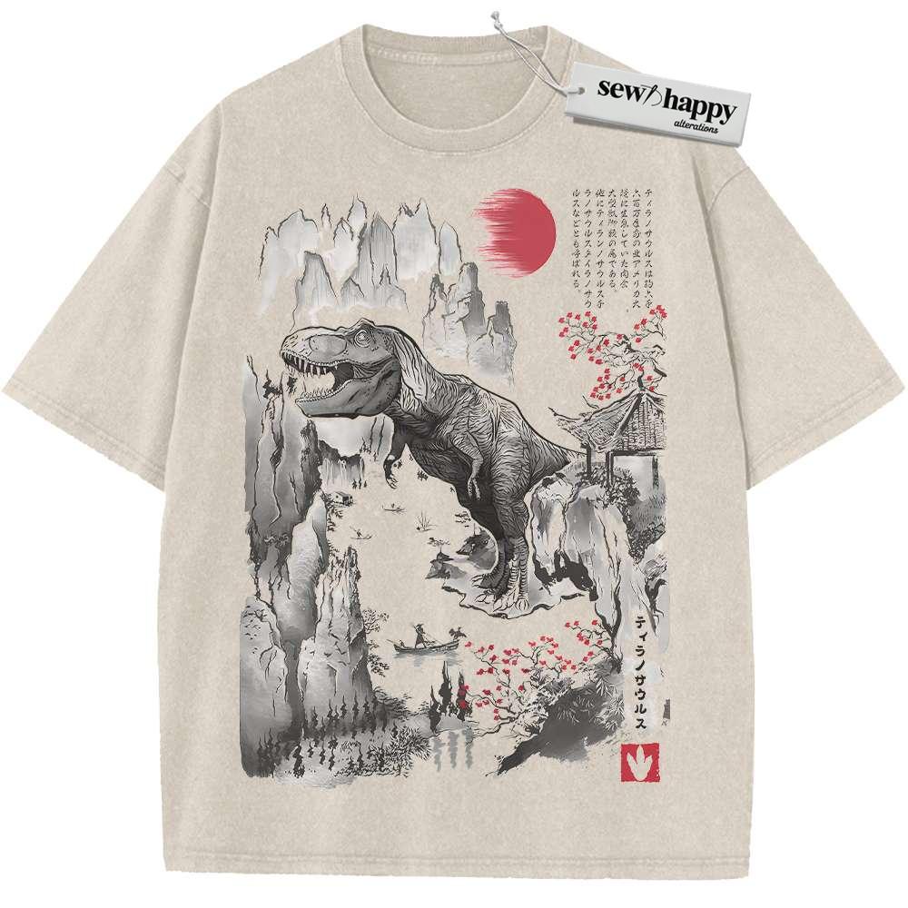 Wash Tee T-Rex Shirt, Jurassic Park Shirt, Movie Shirt, Vintage T-Shirt