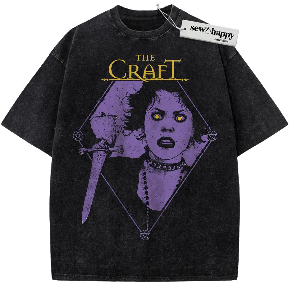 Wash Tee The Craft Shirt, Horror Movie Shirt, Halloween Shirt, Vintage T-Shirt