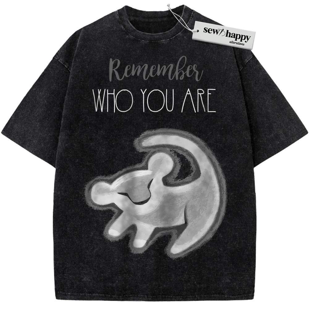 Wash Tee The Lion King Shirt, Animated Shirt, Vintage T-Shirt