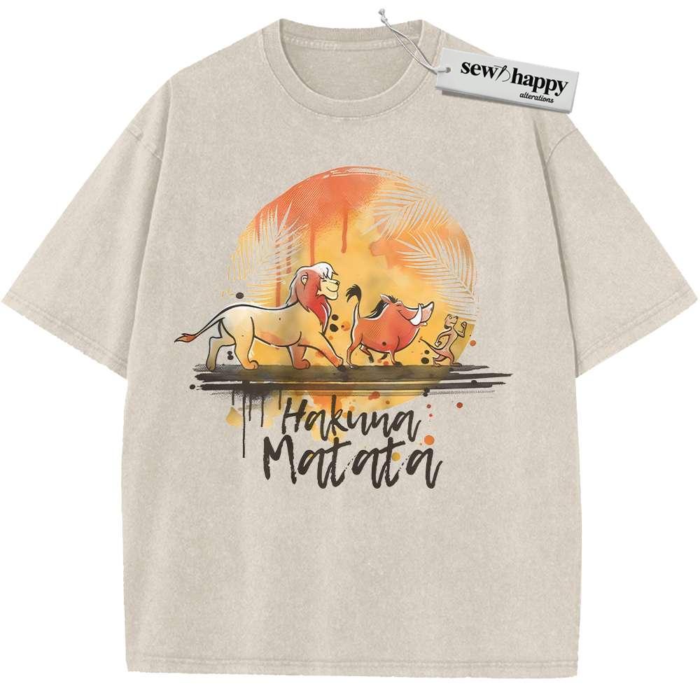 Wash Tee The Lion King Shirt, Animated Shirt, Vintage Tee