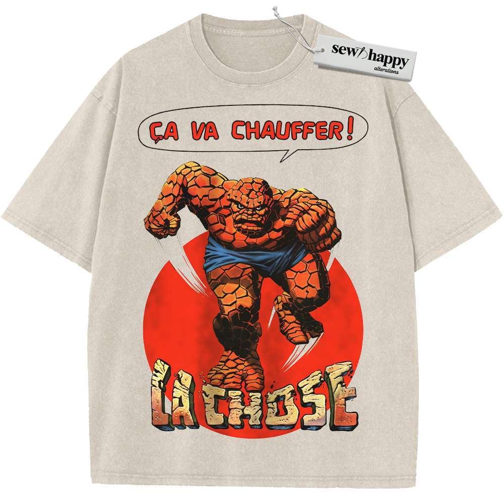 Wash Tee The Thing Shirt, Fantastic Four Shirt, Marvel Comics Shirt, Vintage Tee