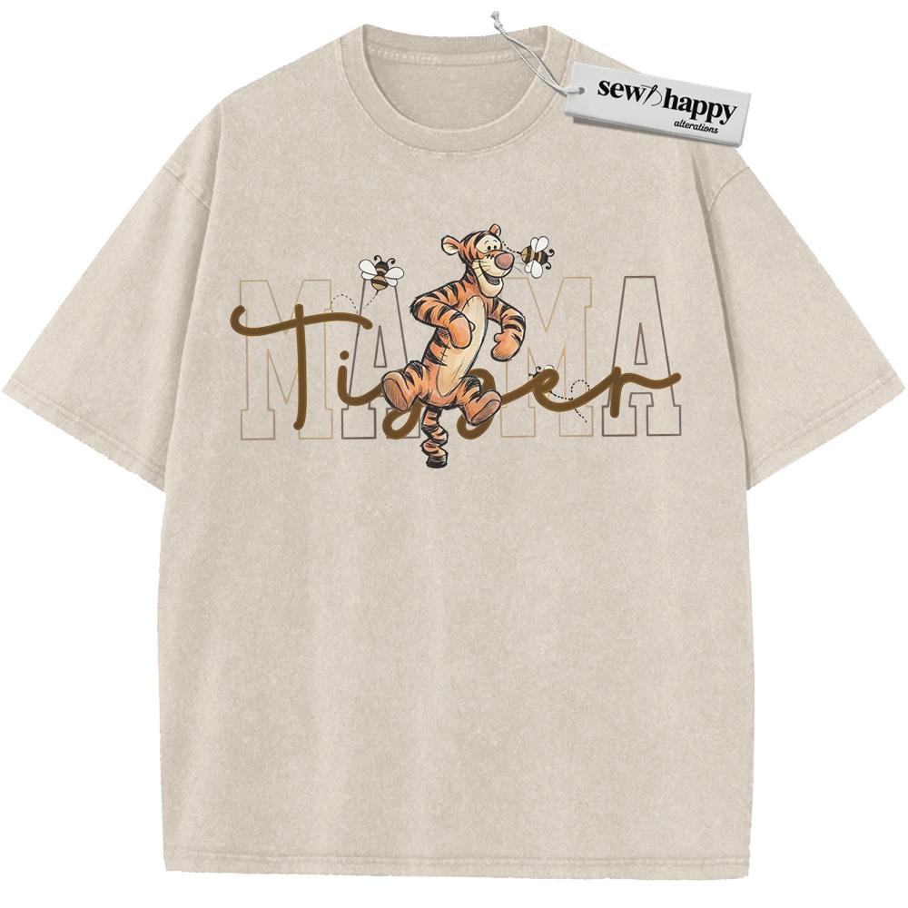 Wash Tee Tigger Shirt, Winnie-the-Pooh Shirt, Mother's Day Shirt, Animated Shirt, Vintage T-Shirt
