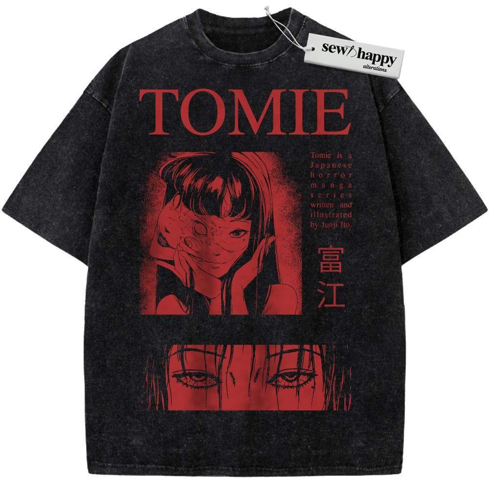 Wash Tee Tomie Shirt, Junji Ito Collection Shirt, Anime Shirt, Vintage T-Shirt