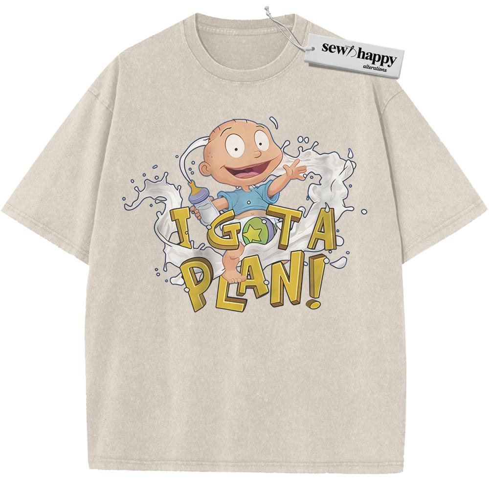 Wash Tee Tommy Pickles Shirt, Rugrats Shirt, Animated Shirt, Vintage Tee