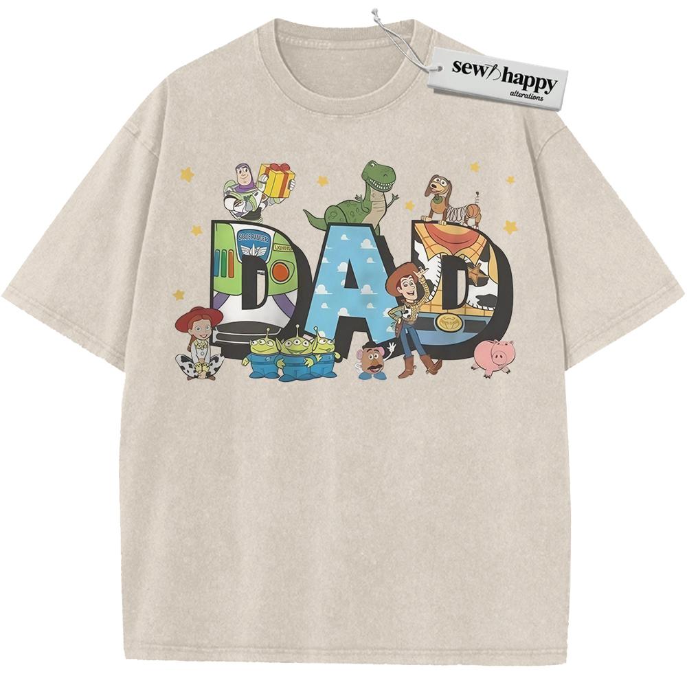 Wash Tee Toy Story Shirt, Father's Day Shirt, Animated Shirt, Vintage T-Shirt