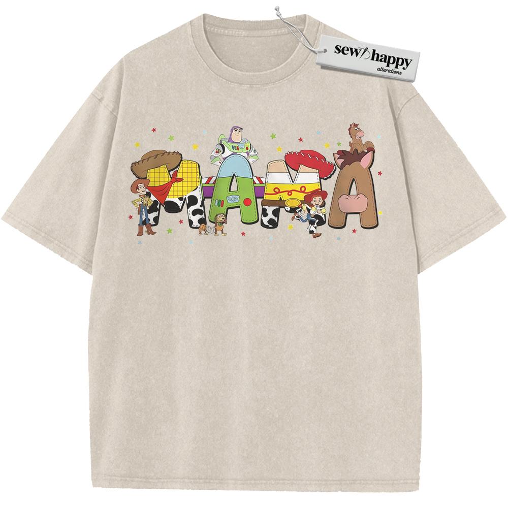Wash Tee Toy Story Shirt, Mother's Day Shirt, Animated Shirt, Vintage T-Shirt