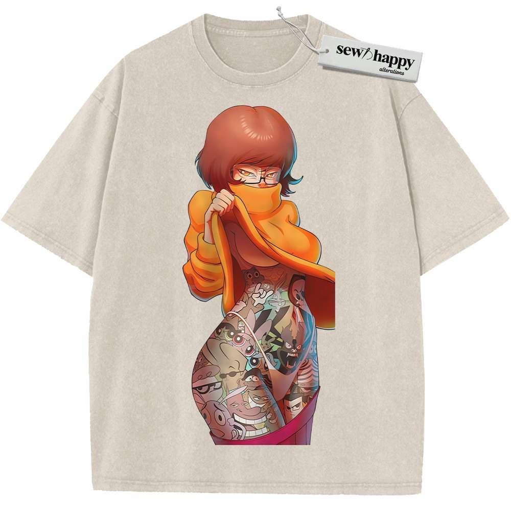 Wash Tee Velma Shirt, Scooby-Doo Shirt, Animated Shirt, Vintage T-Shirt