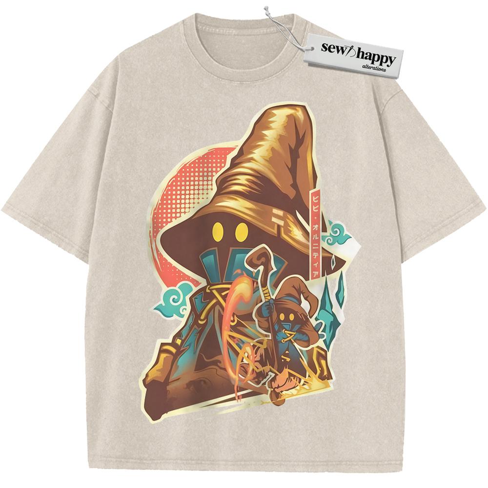 Wash Tee Vivi Ornitier Shirt, Final Fantasy Shirt, Shirt, Game Shirt, Vintage Tee