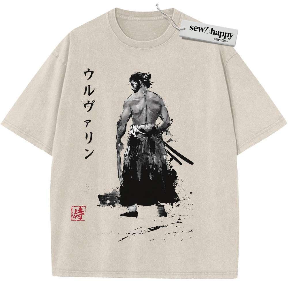 Wash Tee Wolverine Shirt, X-Men Shirt, Marvel Comics Shirt, Vintage Tee Wash Tee Wolverine Shirt, X-Men Shirt, Marvel Comics Shirt, Vintage Tee - Image 1